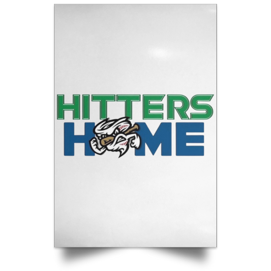 Hitters Home - POSPO Satin Portrait Poster
