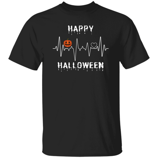 Happy Halloween / Life Line / Pumpkin / T-Shirt