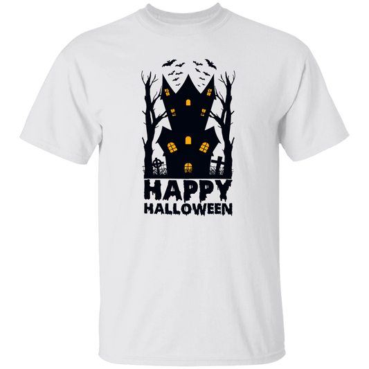 Happy Halloween / Hunted House / T-Shirt