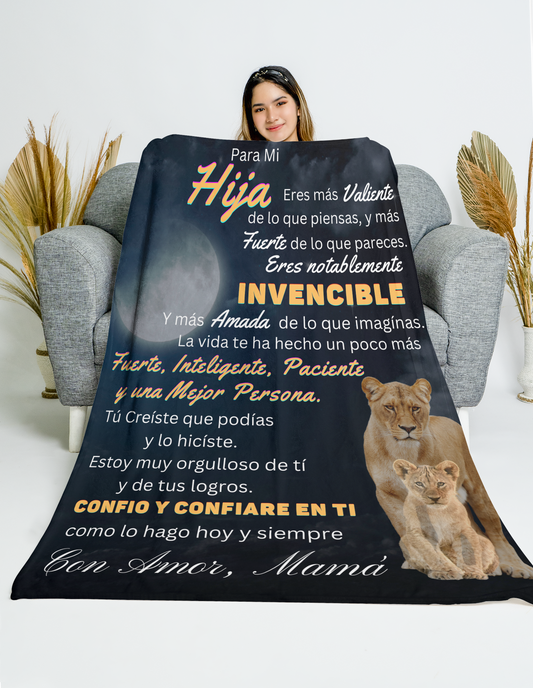 Para Mi Hija / Cobija/De Mamá / FLM Arctic Fleece Blanket